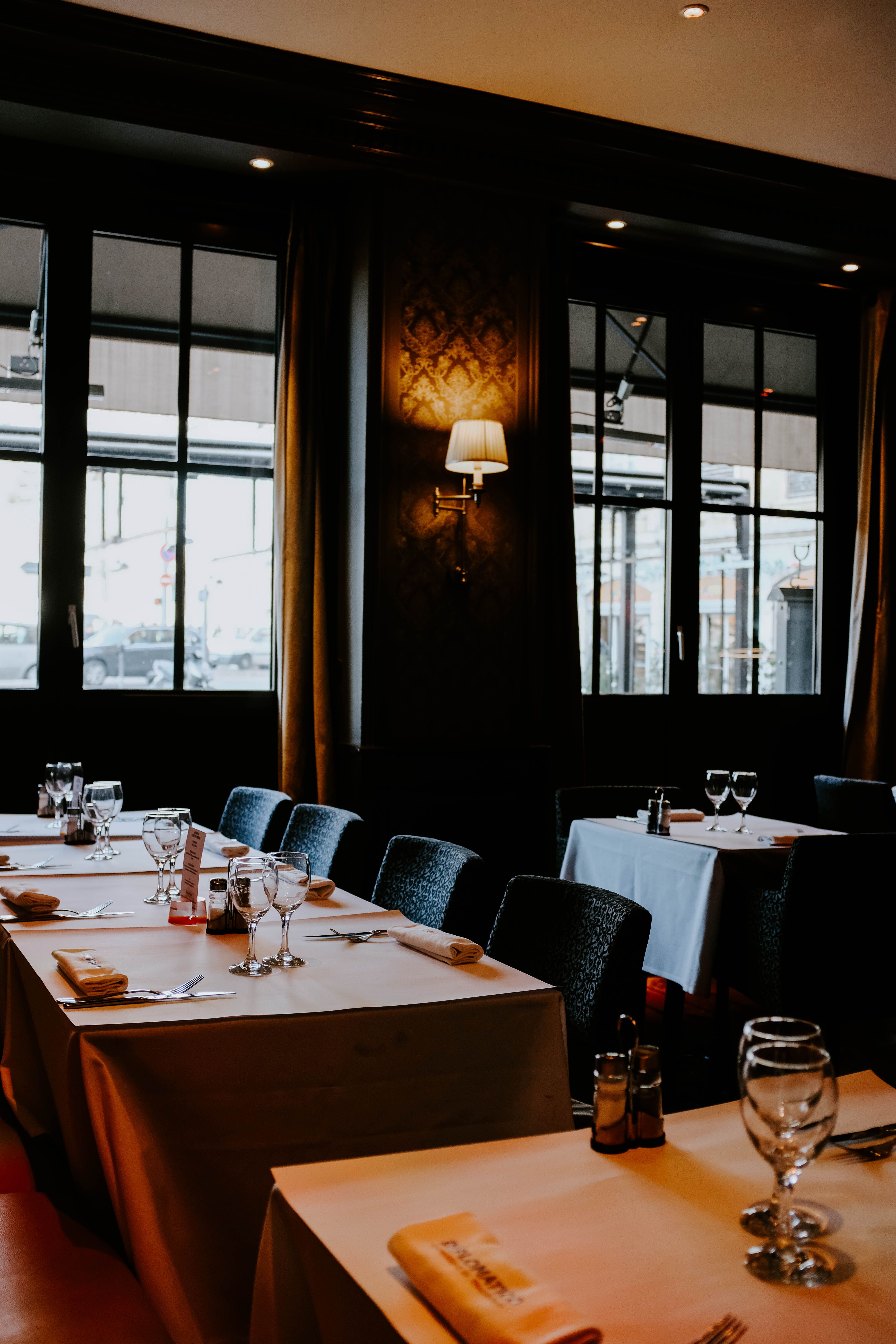 exclusive restaurant